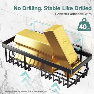 Adhesive metal soap dish for the bathroom